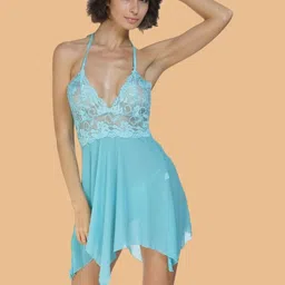 ZERJAMA Halter Neck Baby Doll-image-21