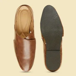 Manyavar Men Textured Loafers image 4