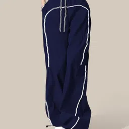 The Roadster Lifestyle Co WomenLoose Fit High-Rise Cargo Trousers-image-39