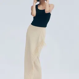 H&M Fringe-Trimmed Skirt-picture-28