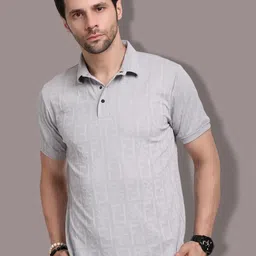 Jinfo Men Polo Collar Extended Sleeves Pockets T-shirt-image-27