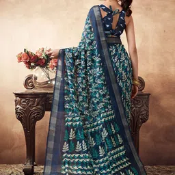 SANISA Floral Designer Saree image 4