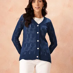 all about you Open-Knit Cardigan image 2