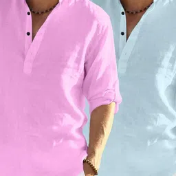 Bellstone Men Multi Cotton Solid Casual Shirts-image-89