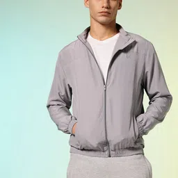 HRX by Hrithik Roshan Mock Collar Training Jacket image 5