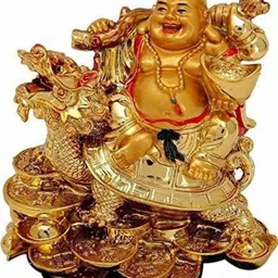 Daily Fest Gold-Toned Fengshui Idol Showpiece-picture-16