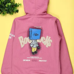 V-Mart Boys Printed Hooded Sweatshirt image 4