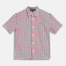 Tommy Hilfiger Boys Spread Collar Micro Checked Cotton Casual Shirt-picture-20