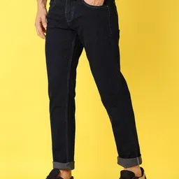 V-Mart Men Regular Fit Mid-Rise Jeans image 3