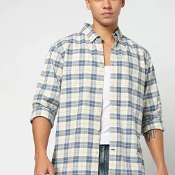 GAP Checked Pure Cotton Casual Shirt-image-24