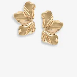 SZN Leaf Shaped Studs Earrings image 4