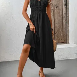 all about you Fit and Flare Maxi Dress image 5