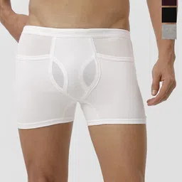 Ramraj Pack Of 4 Cotton Short Trunks TARGET_WHGWBKGM-4P-image-52