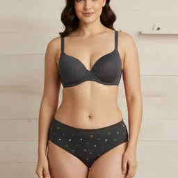 FiveFlag Pack of 3 Printed Mid-Rise Hipster Briefs image 4