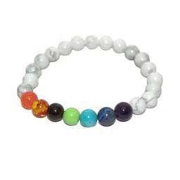 Divine souvenirs Unisex Agate Beaded Elasticated Bracelet-picture-30