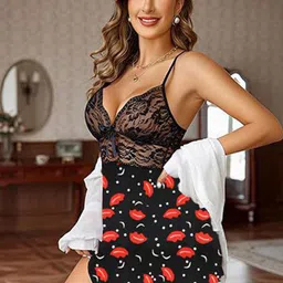 Fihana Modal Printed Baby Doll image 3