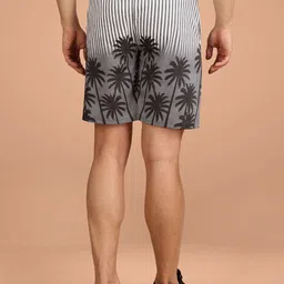 BULLMER Men Pack of 2 Printed Slip On Shorts image 3