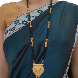 Bridal Big Pendal Long Mangalsutra 82-image-82