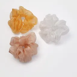 Dvabeautyshop Women Set of 3 Ponytail Holders-picture-28