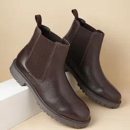 Kenneth Cole Men Leather Chelsea Boots-picture-26