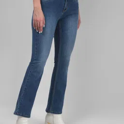 Numero Uno Women Bootcut Light Fade Stretchable Jeans image 2