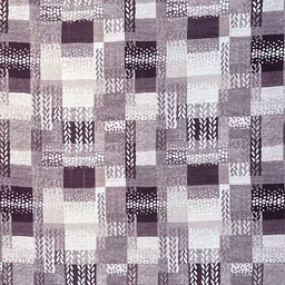 WEAVE AND DECOR White & Grey Printed Pure Cotton 300 TC Queen Bedsheet Set 1.82 x 1.82 m image 3