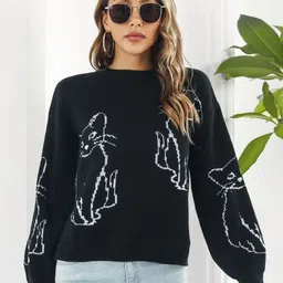 Oh Rare Women Printed Pullover-image-95