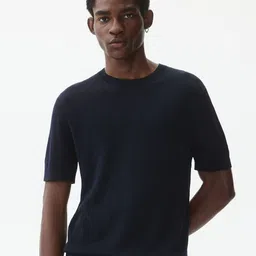H&M Slim Fit Knitted T-shirt-picture-23