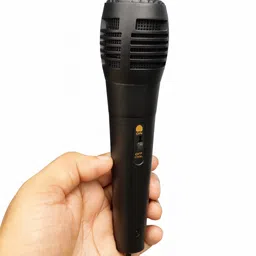 ots world Music Party Portable Bluetooth Speaker 8" Woofer, LED Lights, Mic, FM/USB/AUX 25 W AV Power Amplifier image 3