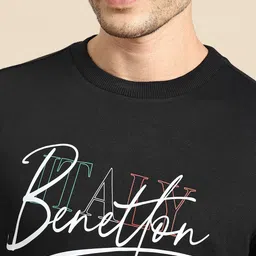 United Colors of Benetton Graphic Printed Sweatshirt image 2