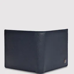 SENNES Men Textured Leather Two Fold Wallet image 4