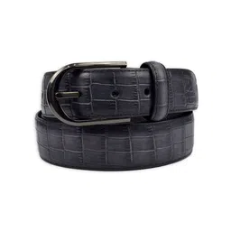 El'Curio Men Textured Leather Belt-picture-38