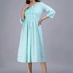 JAIPURI COLLECTION Women Printed Anarkali Kurta image 5