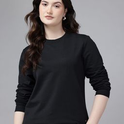 Van Heusen Woman Round Neck Pure Cotton Regular Fit Sweatshirt-picture-21