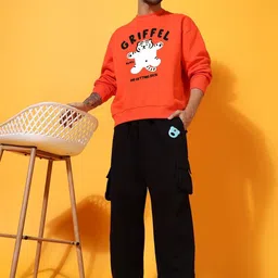 GRIFFEL Men Printed Sweatshirt image 5