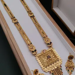 niva fashion Gold-Plated Brass Jewellery Set-picture-41