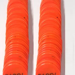 morel PLASTIC ROUND SHAPE 100RS TOKEN COIN CHIPS FOR SHOP CANTIN MILK DAIRY |TOTAL 100 Coin Bank-picture-29