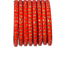 Shopmart Set of 8 Stone-Studded Bangles-picture-38