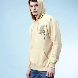 glitchez Graphic Printed Hooded Sweatshirt image 4