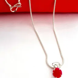 Nawab Collection Silver-Plated Alloy Pendants with Chains image 3