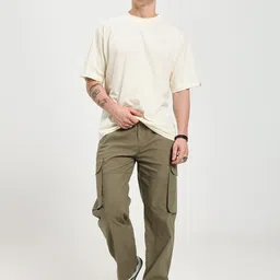 SAINT JONES Men Original High-Rise Cargos Trousers-picture-27