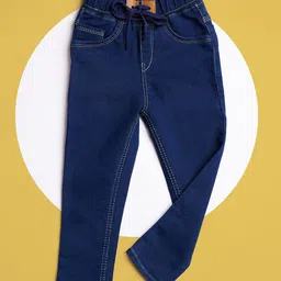 F2M Boys Regular Fit High-Rise Cuffed Hem Stretchable Jeans-picture-13