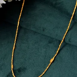 Jewels Nest Stainless Steel Gold-Plated Link Chain Minimal Chain image 1