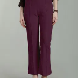 SWADESI STUFF Women Relaxed Easy Wash Cargos Trousers-picture-10