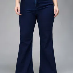 Miss Chase A+ Women Bootcut High-Rise Stretchable Jeans-picture-29