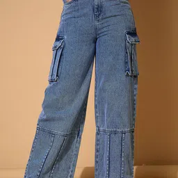Noh.Voh - SASSAFRAS Kids Girls Low Distress Acid Wash Jeans-image-34