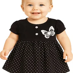 KidzzCart Polka Dot Print Fit & Flare Dress image 2