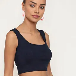 sollobell Cotton Tank Crop Top image 5
