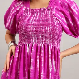 Jash Creation Women Printed Crepe Anarkali Kurta image 2