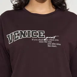 Ajile by Pantaloons Women Typography Printed 1 T-shirt image 3